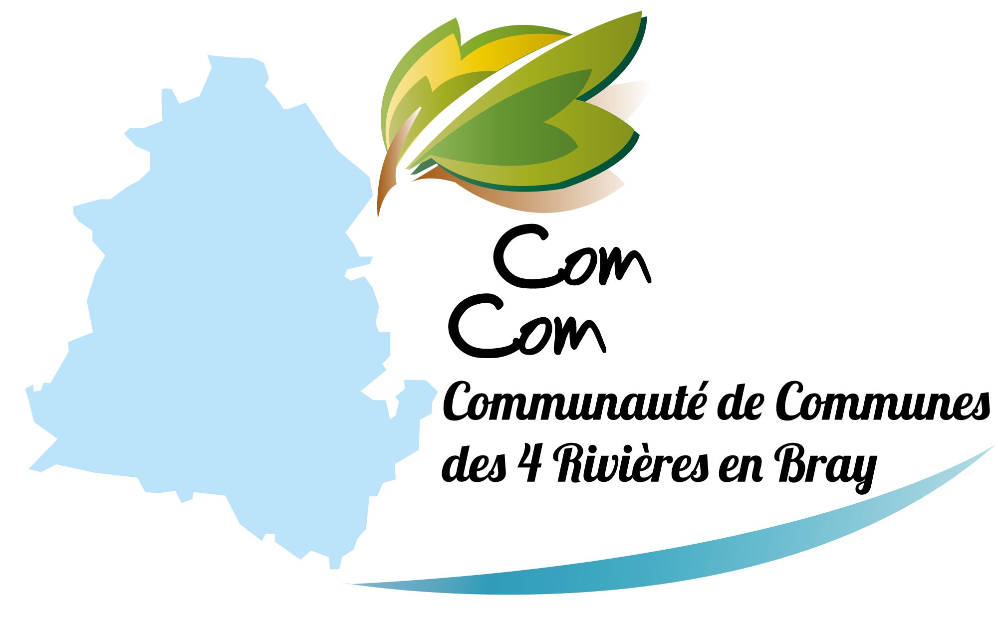 Logo Communauté de Communes 4 Rivières en Bray